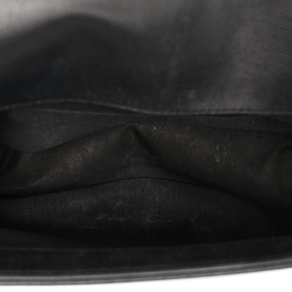 Chanel Calfskin Quilted Medium Boy Flap So Black 5 of 14