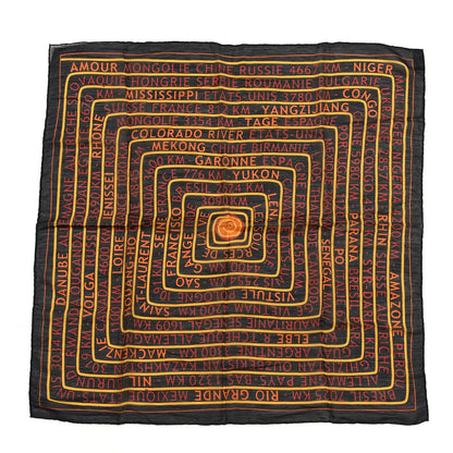 Hermes Cashmere Silk Les Sources De La Vie Scarf 70 1 of 4