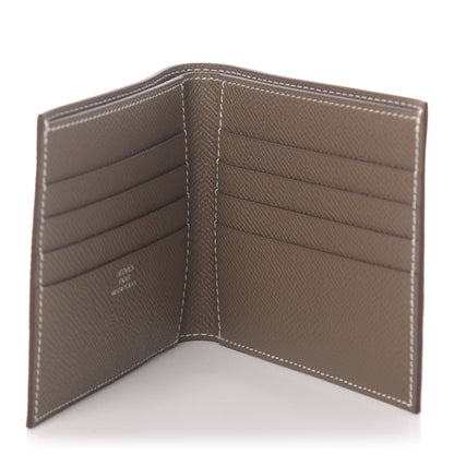 Hermes Epsom MC2 Copernic Compact Wallet Etoupe 5 of 8