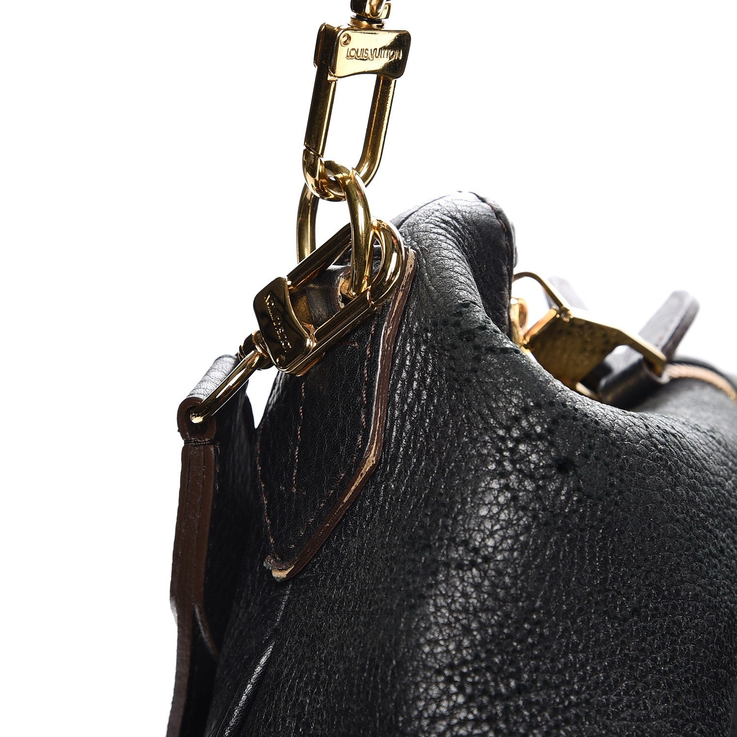 Louis Vuitton Mahina Selene MM Black 6 of 22