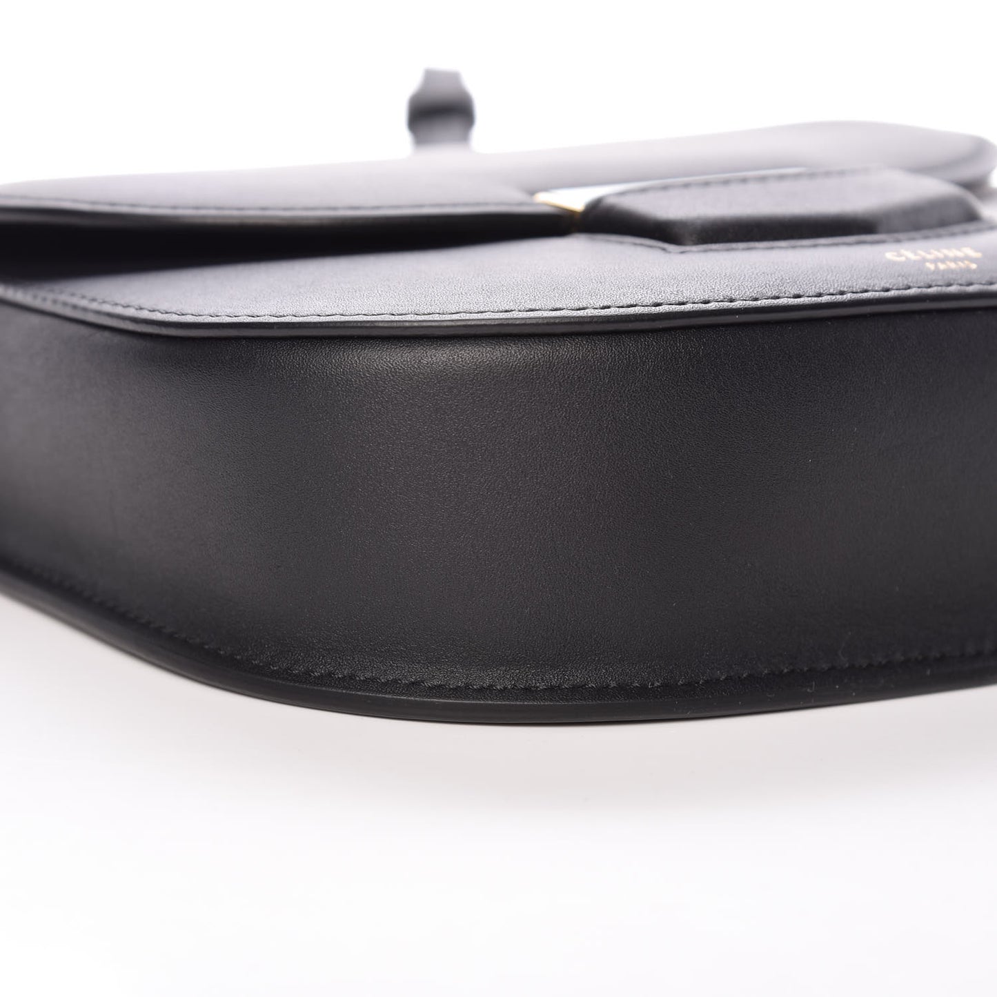 Smooth Calfskin Small Trotteur Black