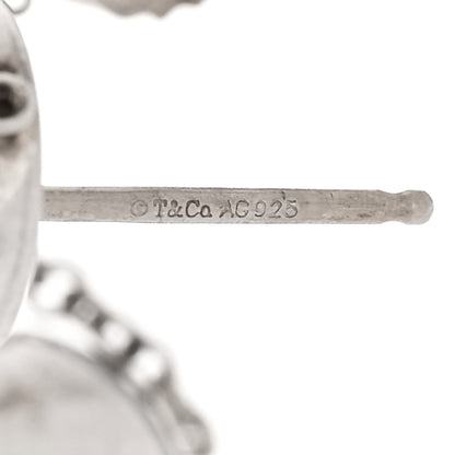 Tiffany Sterling Silver HardWear Triple Drop Earrings 4 of 4
