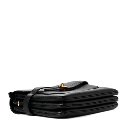 Mulberry Small Classic Grain Calfskin Belted Bayswater Satchel Black 3 of 4