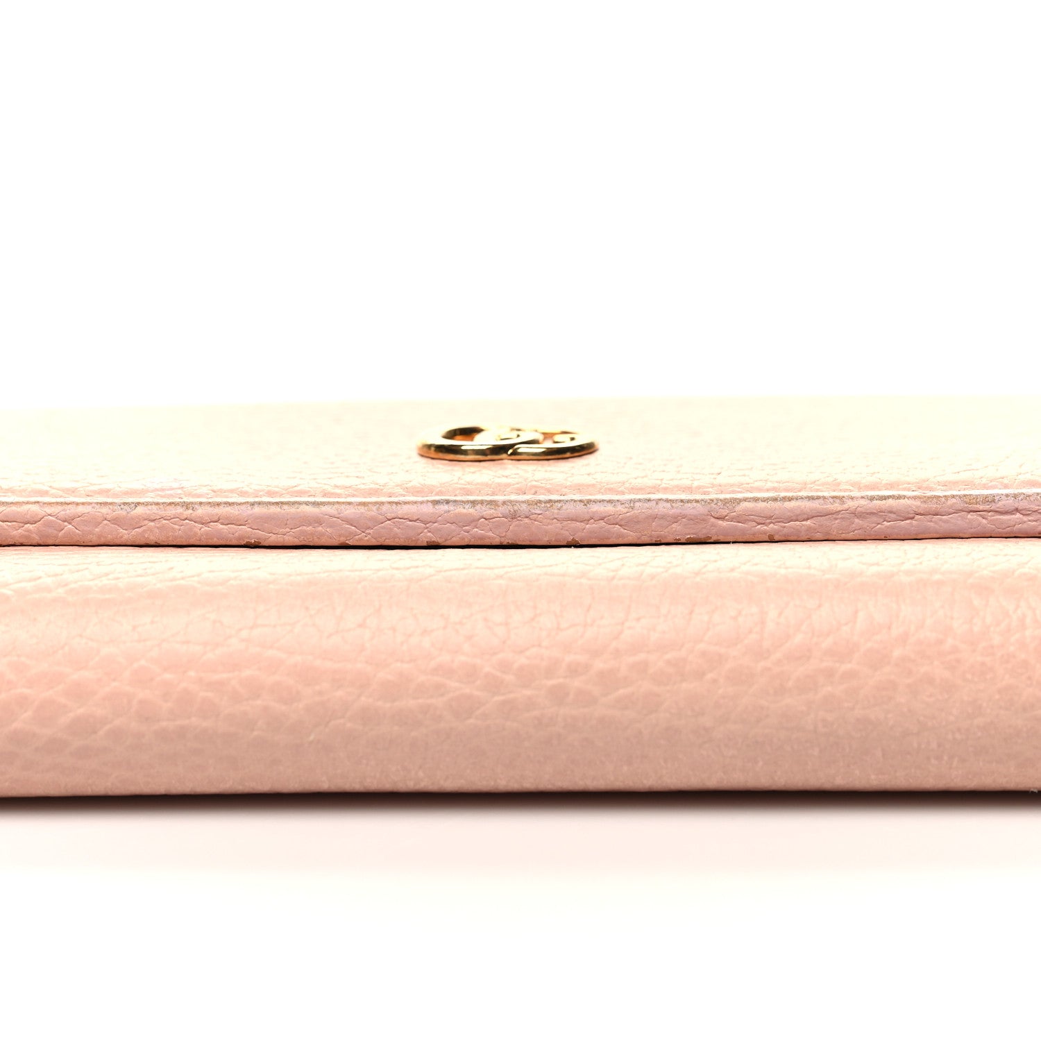 Gucci Dollar Calfskin Petite GG Marmont Wallet Chain Perfect Pink 12 of 17