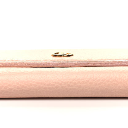 Gucci Dollar Calfskin Petite GG Marmont Wallet Chain Perfect Pink 12 of 17