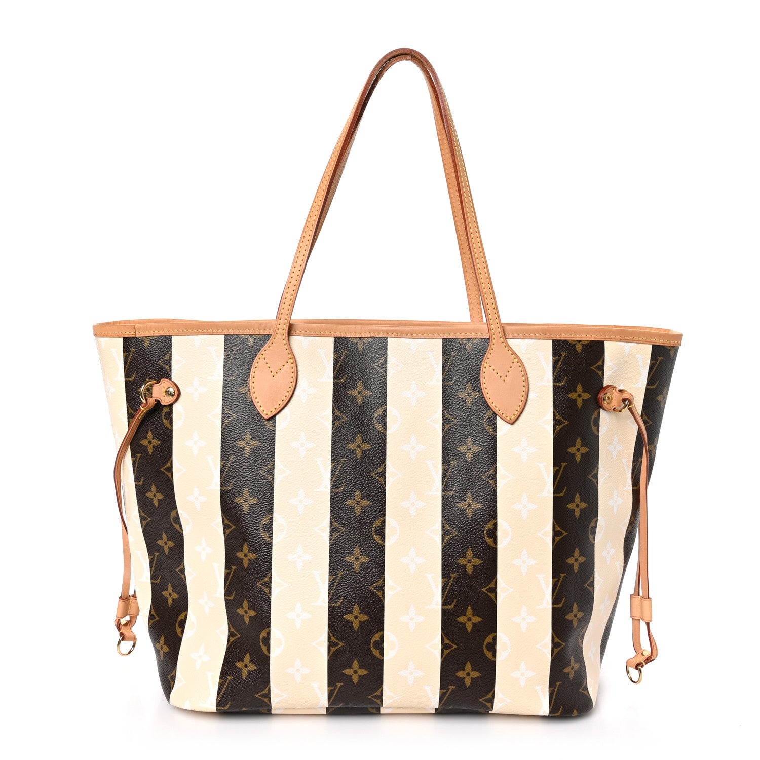 Louis Vuitton Monogram Rayures Neverfull MM 1 of 10