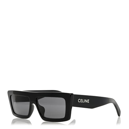 Celine Acetate Monochroms 02 Square Sunglasses CL40214U Black 1 of 7