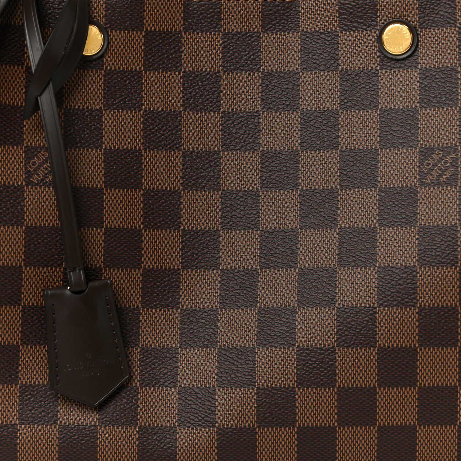 Louis Vuitton Damier Ebene Cuir Taurillon Brittany Bordeaux 8 of 11