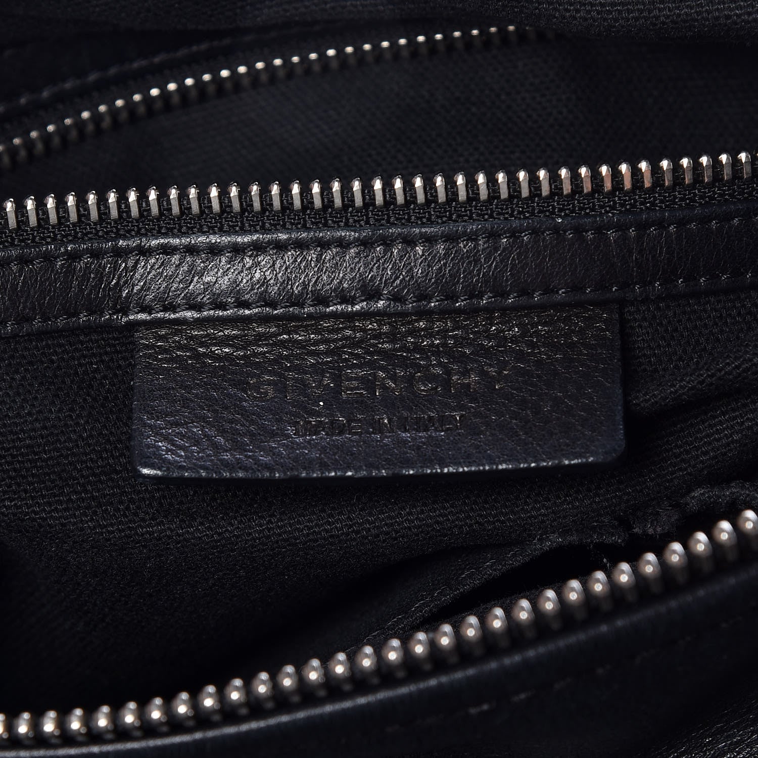 Givenchy Pebbled Calfskin Medium Bolt Stud Pandora Black 7 of 10