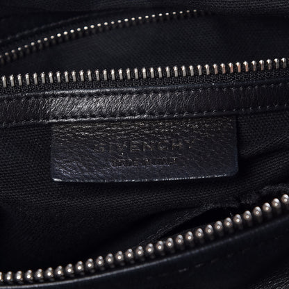 Givenchy Pebbled Calfskin Medium Bolt Stud Pandora Black 7 of 10