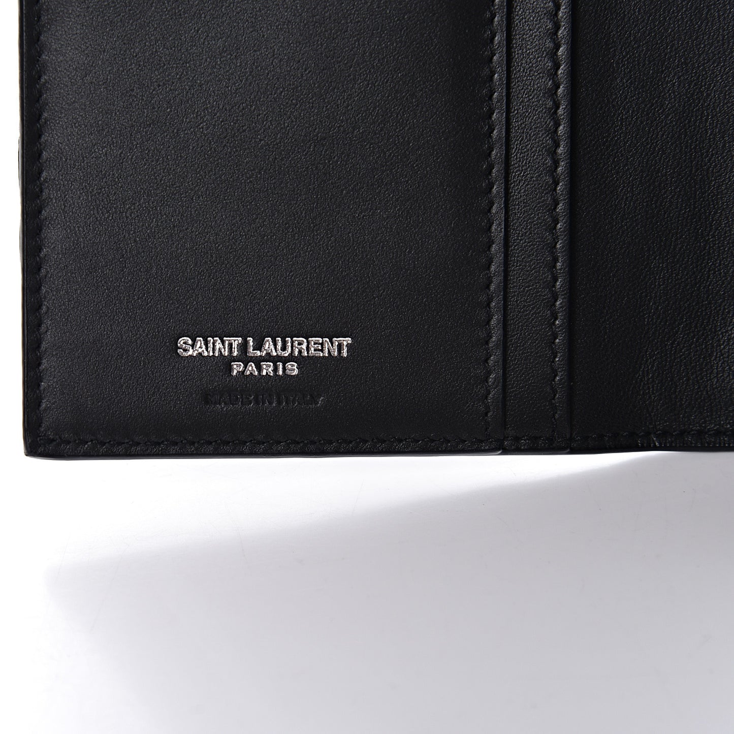 Calfskin Crocodile Embossed Sac De Jour Supple Continental Wallet Black