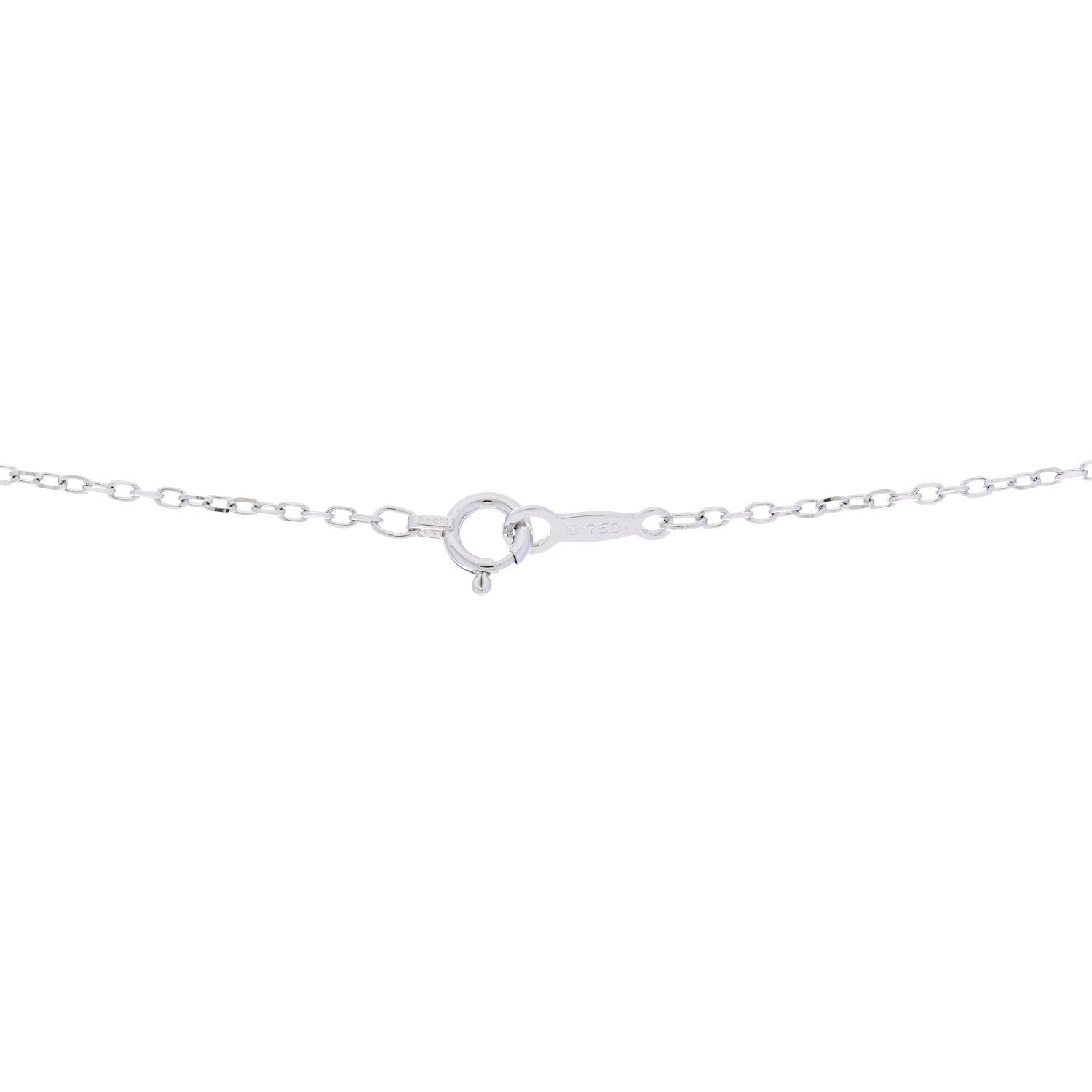 Mikimoto 18K White Gold Blue Sapphire Akoya Cultured Pearl 8-8.5mm Pendant Necklace 5 of 6