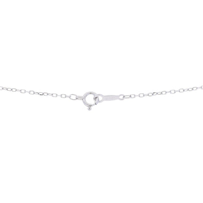 Mikimoto 18K White Gold Blue Sapphire Akoya Cultured Pearl 8-8.5mm Pendant Necklace 5 of 6