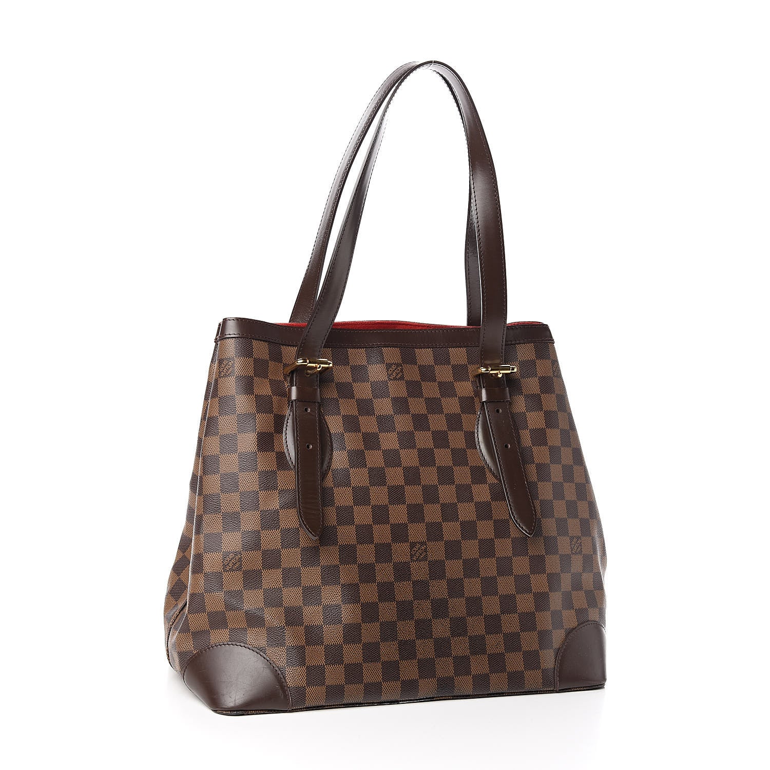Louis Vuitton Damier Ebene Hampstead GM 3 of 13