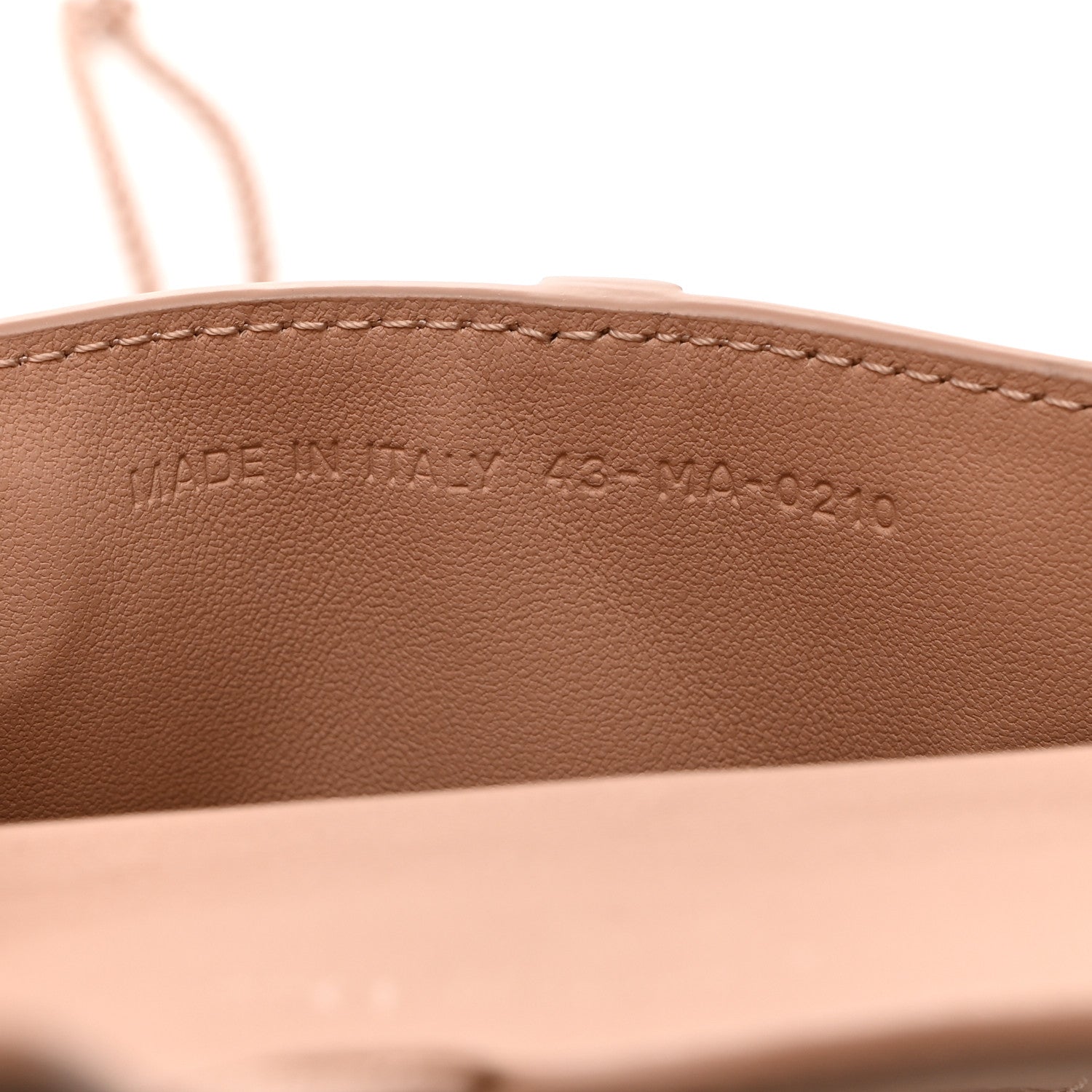 Christian Dior Ultra Matte Calfskin Nano Saddle Chain Pouch Rose Des Vents 7 of 9