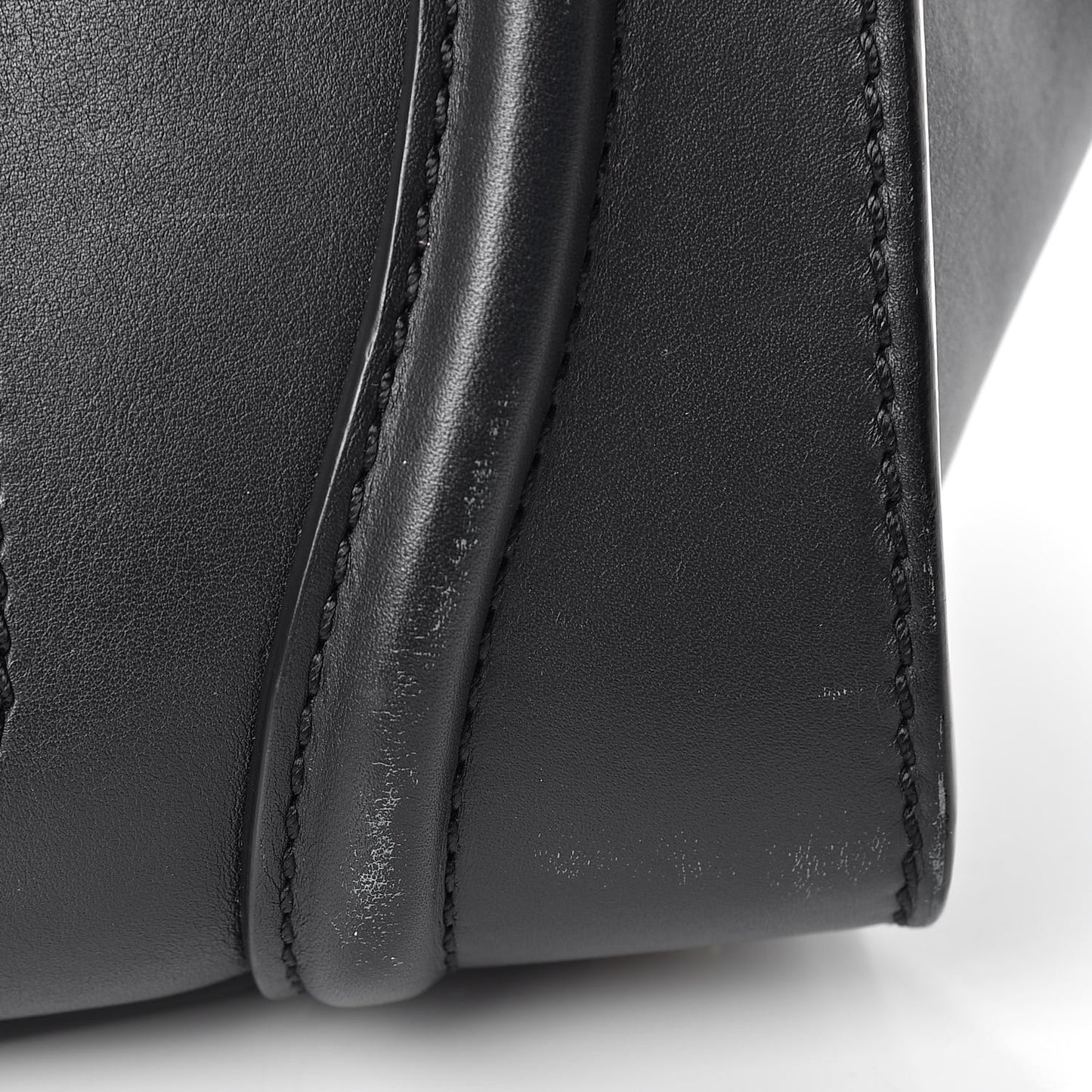 Smooth Calfskin Mini Luggage Black