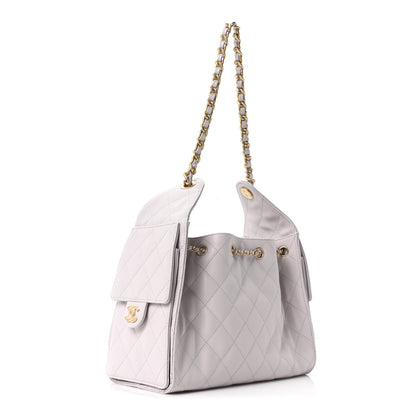 Chanel Caviar Quilted Small Chanel 25 Handbag Lilas Lilac 3 of 10
