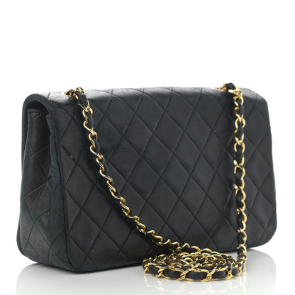 Chanel Lambskin Quilted Small Single Flap Black 3 of 20