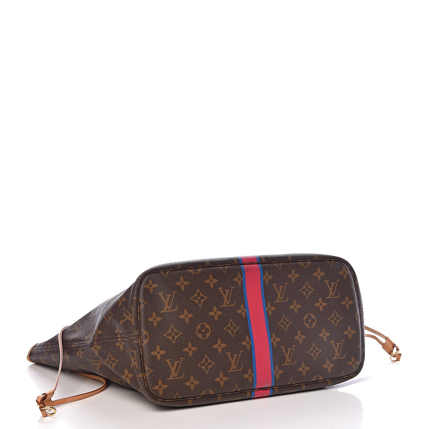 Monogram My LV Heritage Neverfull MM Fuchsia Blue de France