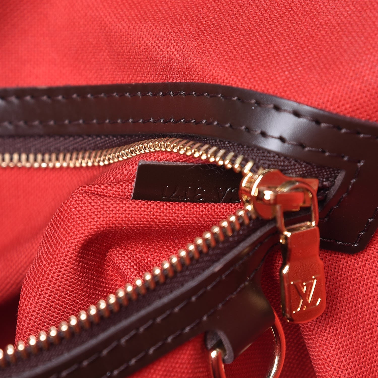 Louis Vuitton Damier Ebene Cabas Rivington 7 of 9