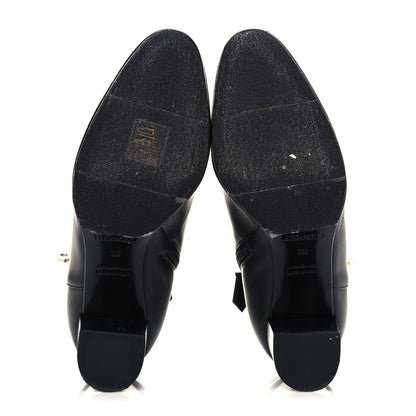 Hermes Calfskin Saint Germain Ankle Boots 36 Black 5 of 11
