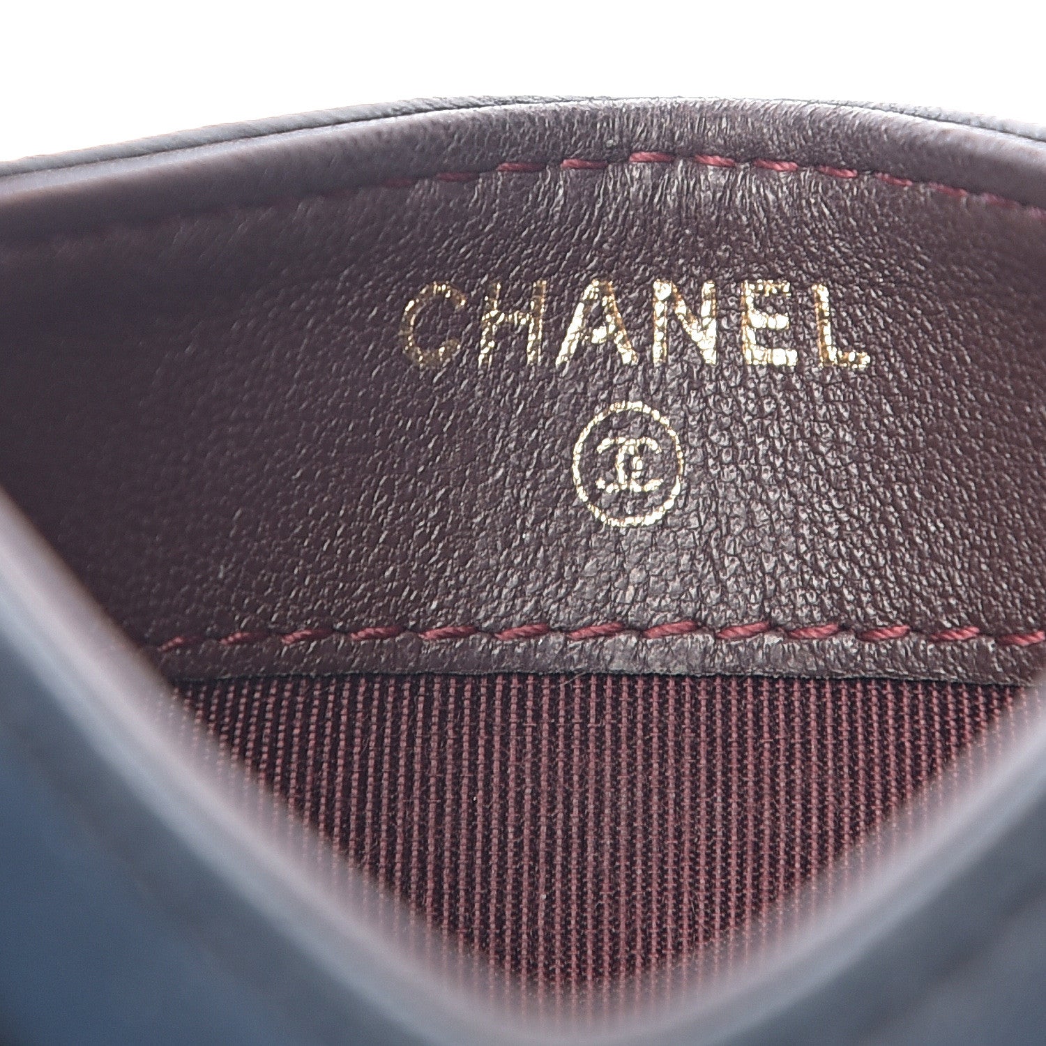 Chanel Lambskin Quilted Card Holder Black 5 of 7