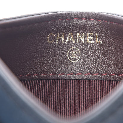 Chanel Lambskin Quilted Card Holder Black 5 of 7