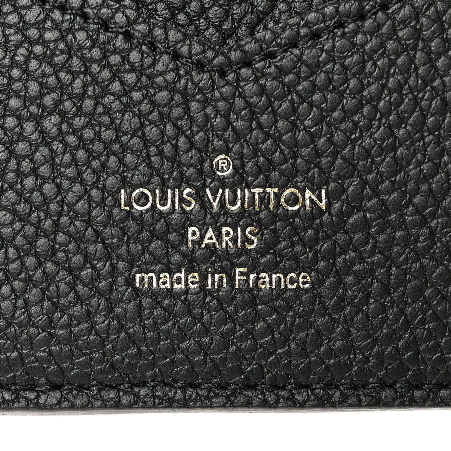 Louis Vuitton Empreinte Monogram Giant Passport Cover Black Beige 6 of 6