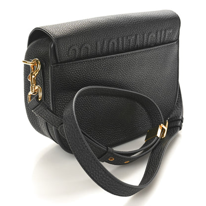 Christian Dior Grained Calfskin Medium Bobby Flap Black 5 of 12