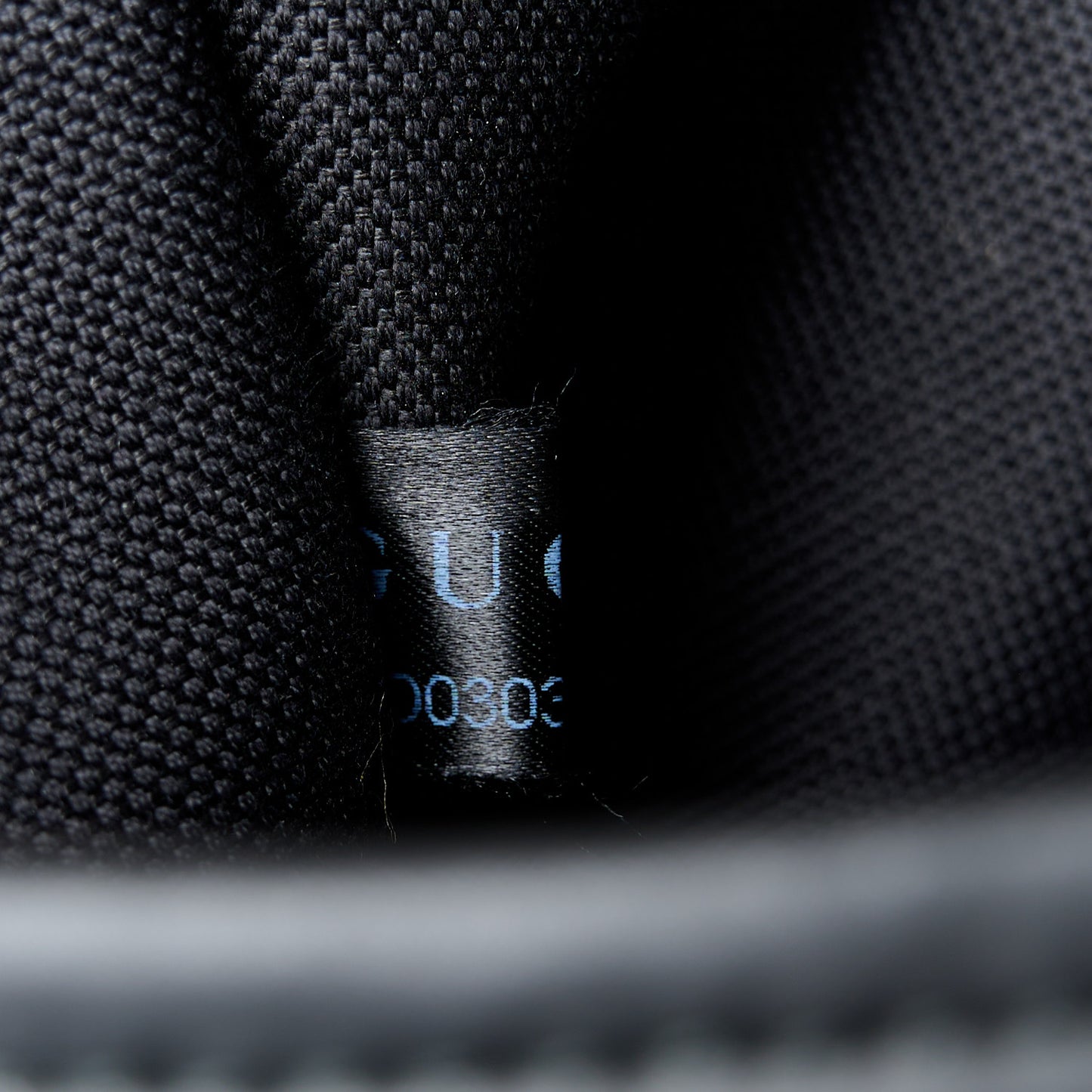 GG Supreme Monogram Web Medium Messenger Bag Black Grey