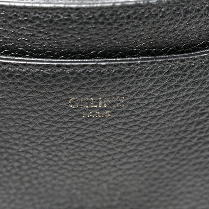 Celine Grained Calfskin Besace Small 16 Black 6 of 14