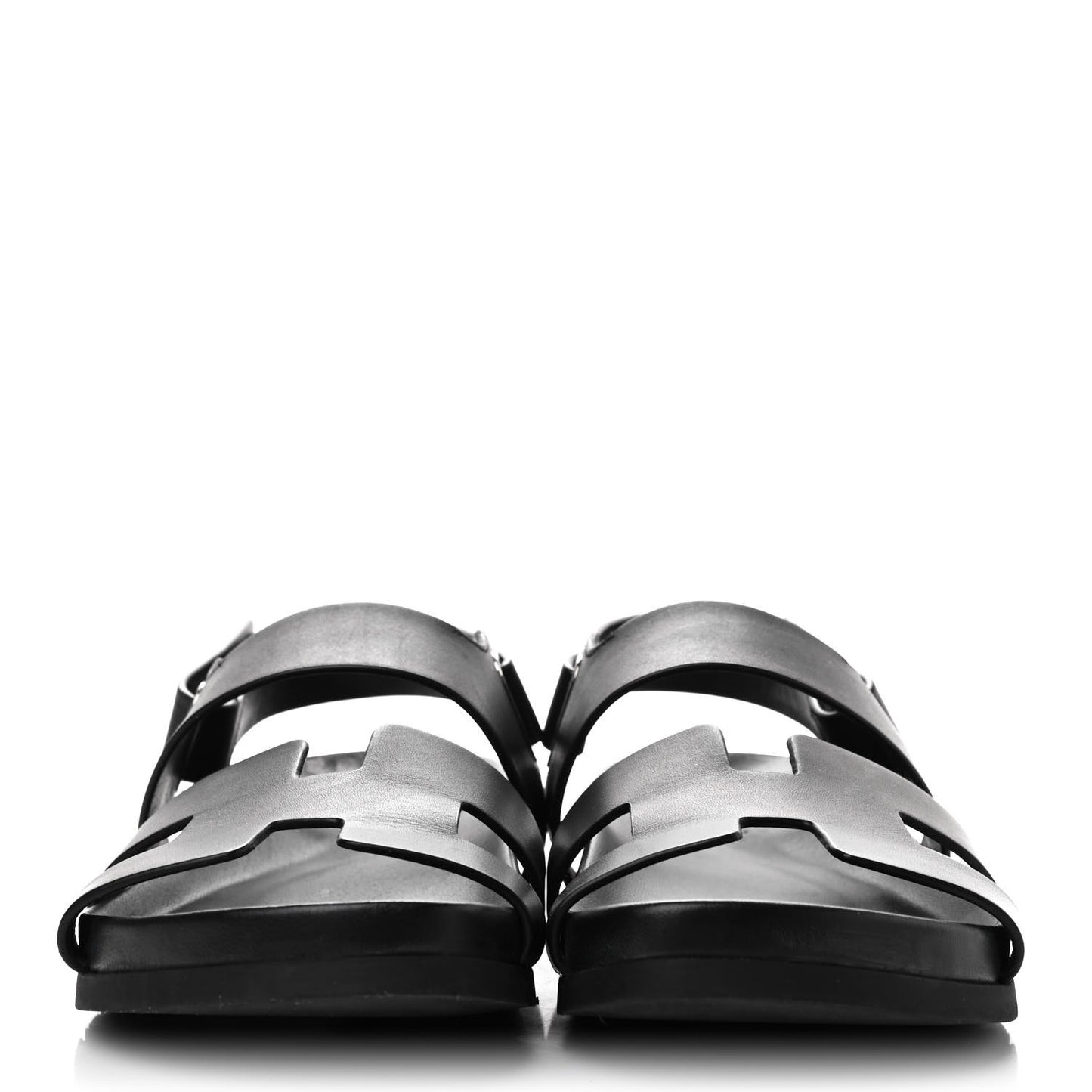 Calfskin Womens Takara Sandals 37 Black