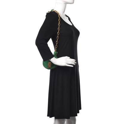 Chloe Suede Chain Bag Green 2 of 9