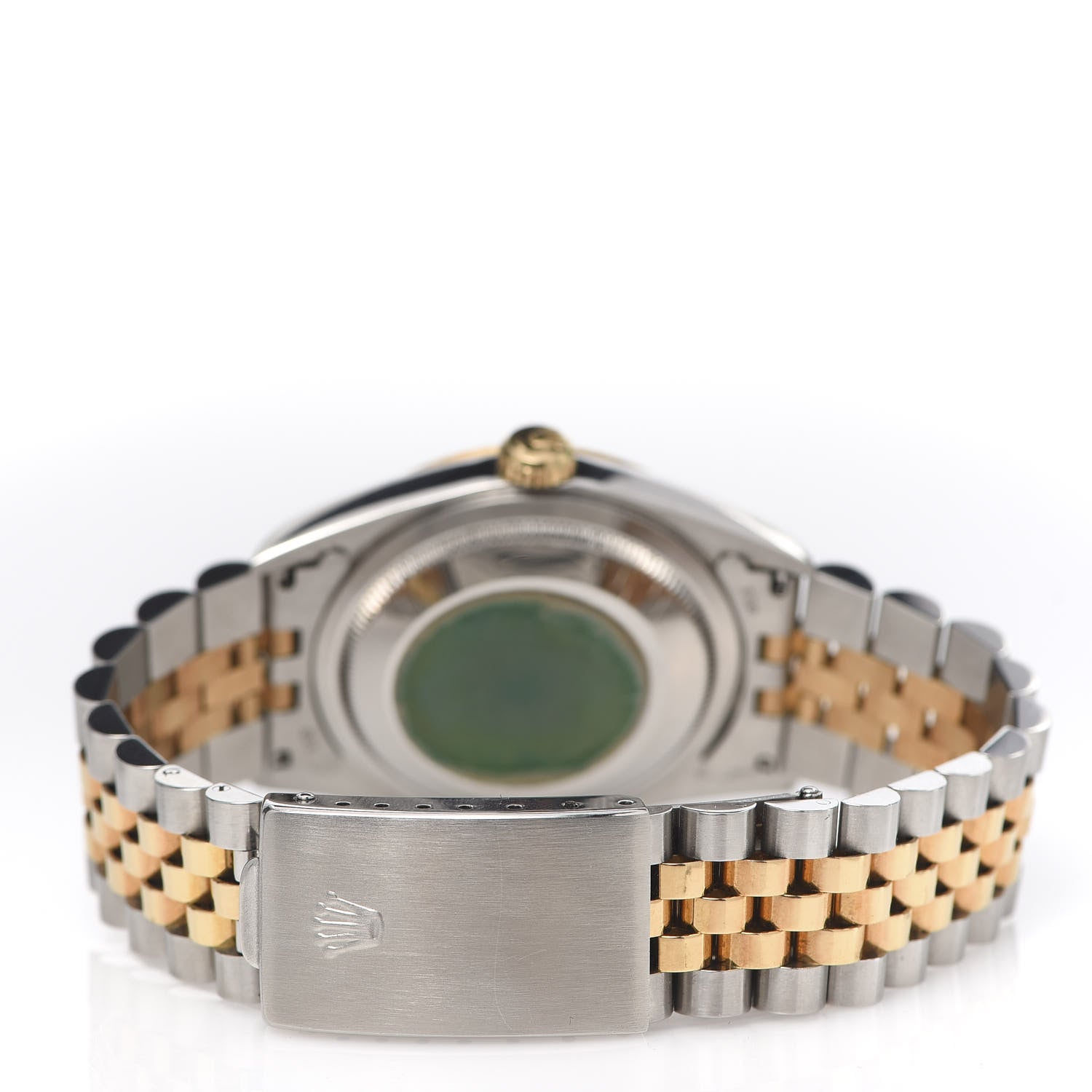 Rolex Stainless Steel 18K Yellow Gold Diamond 36mm Oyster Perpetual Datejust Watch Champagne 16233 4 of 6