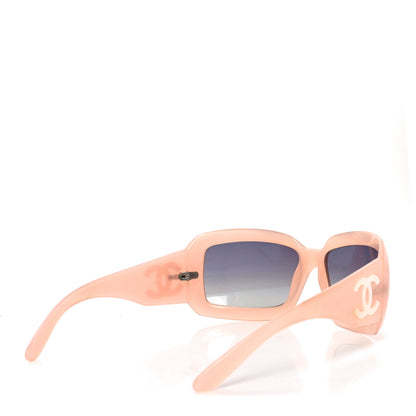 Chanel Acetate Mother of Pearl CC 5076-H Sunglasses Pink 4 of 7