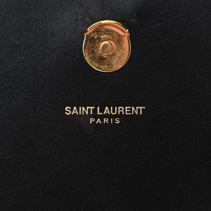 Saint Laurent Smooth Calfskin Classic Monogram Kate Tassel Chain Wallet Black 11 of 15