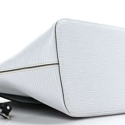 Louis Vuitton Epi Neverfull MM White 8 of 9