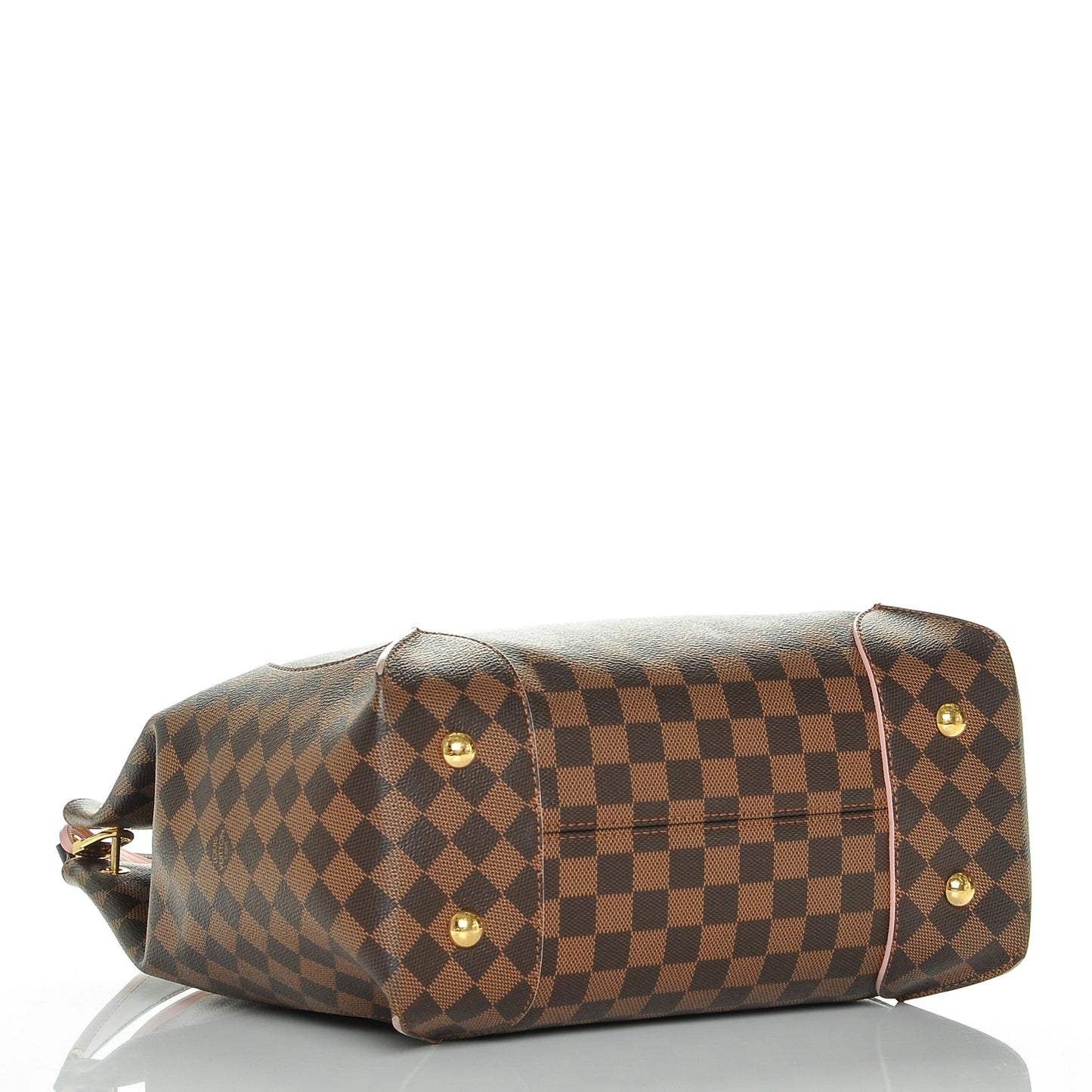 Damier Ebene Caissa Hobo Rose Ballerine