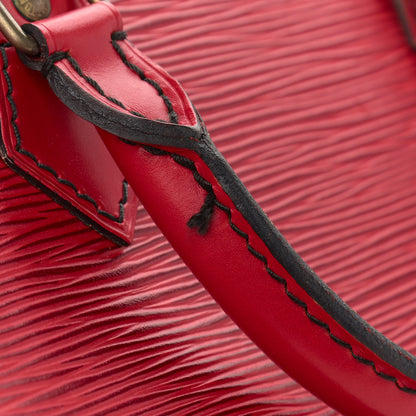 Louis Vuitton Epi Speedy 35 Castillan Red 16 of 16