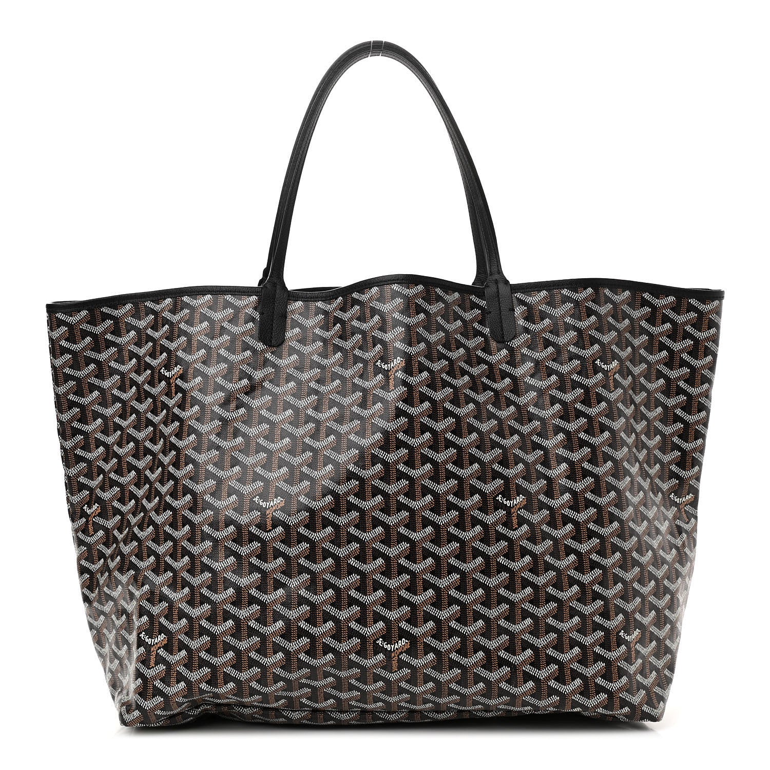 Goyard Goyardine Saint Louis GM Black 1 of 8