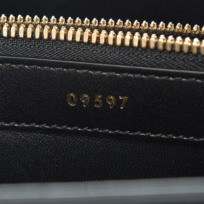 Celine Satinated Calfskin Medium 16 Top Handle Bag Black 9 of 14