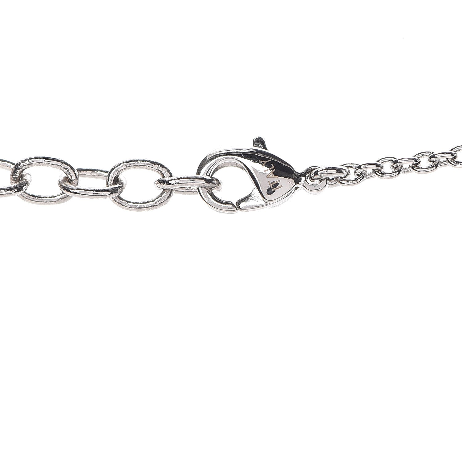 Louis Vuitton Essential V Necklace Silver 4 of 6