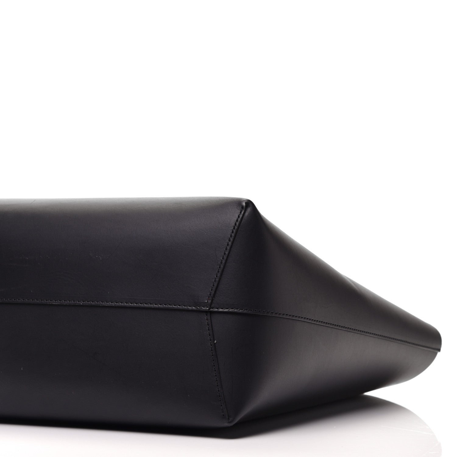 Mansur Gavriel Calfskin Large Shopping Tote Black Flamma 9 of 9