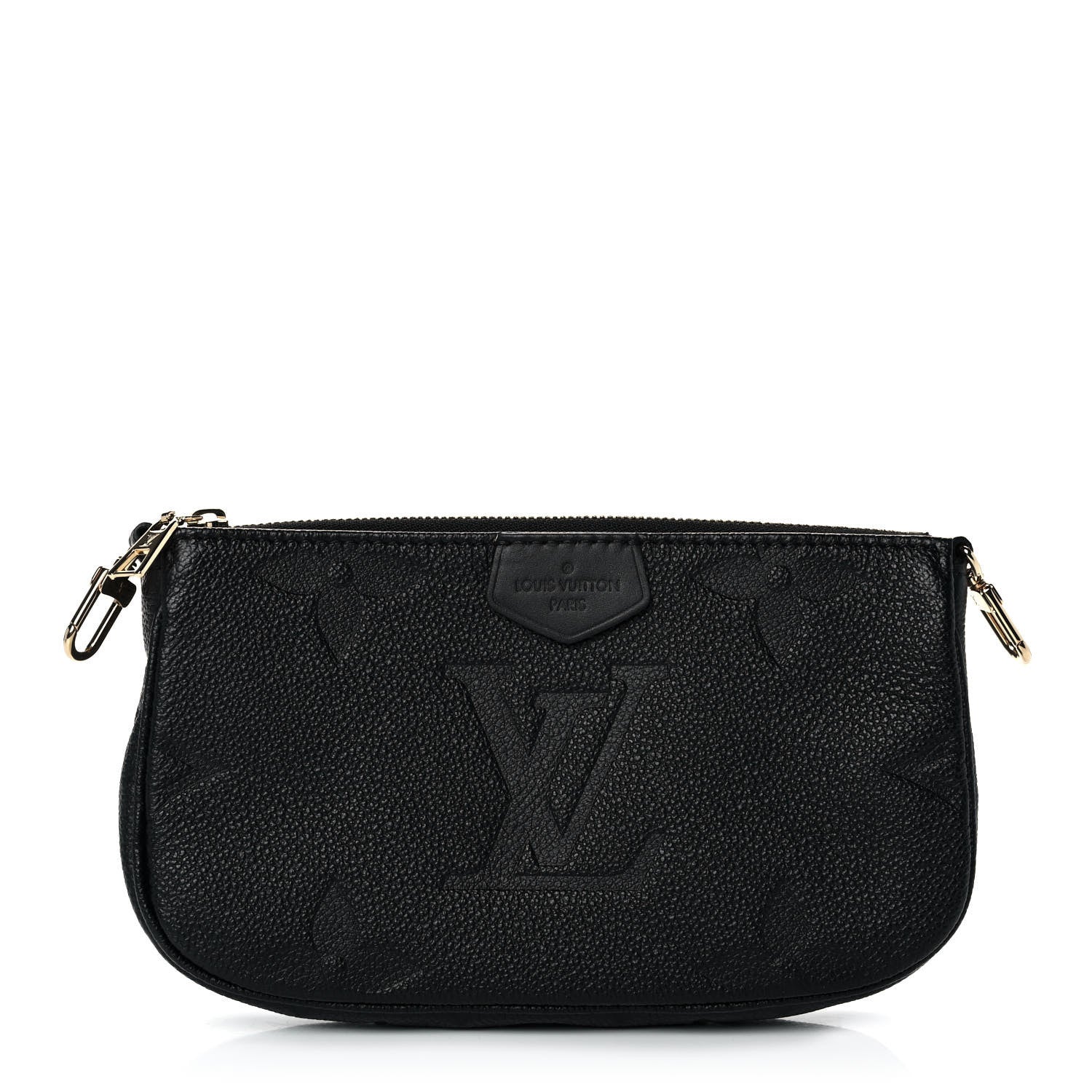Louis Vuitton Empreinte Monogram Giant Multi Pochette Accessories Mini Pochette Black 1 of 10