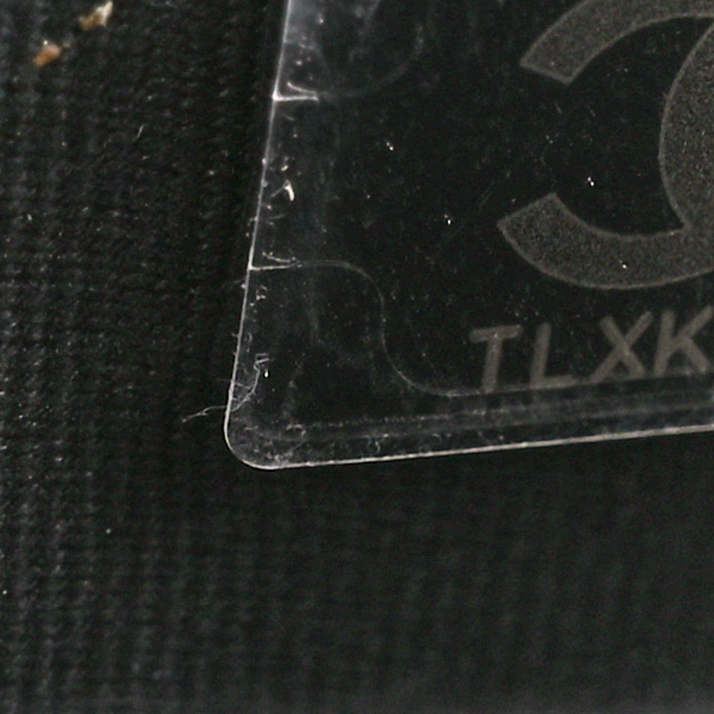 Lambskin Quilted Wallet On Chain WOC So Black