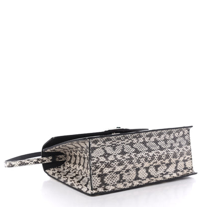 Gucci Snakeskin Small Lilith Top Handle Bag Beige 4 of 12