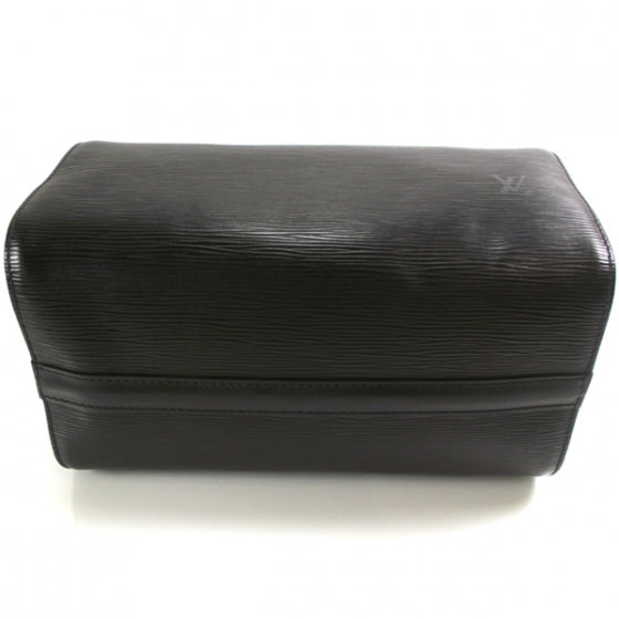 Louis Vuitton Epi Speedy 25 Black 4 of 8