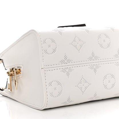 Louis Vuitton Calfskin Embossed Monogram OnTheGo East West White 10 of 11