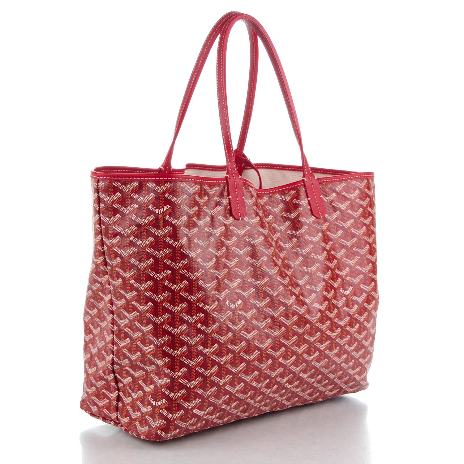 Goyard Goyardine Saint Louis PM Red 3 of 9
