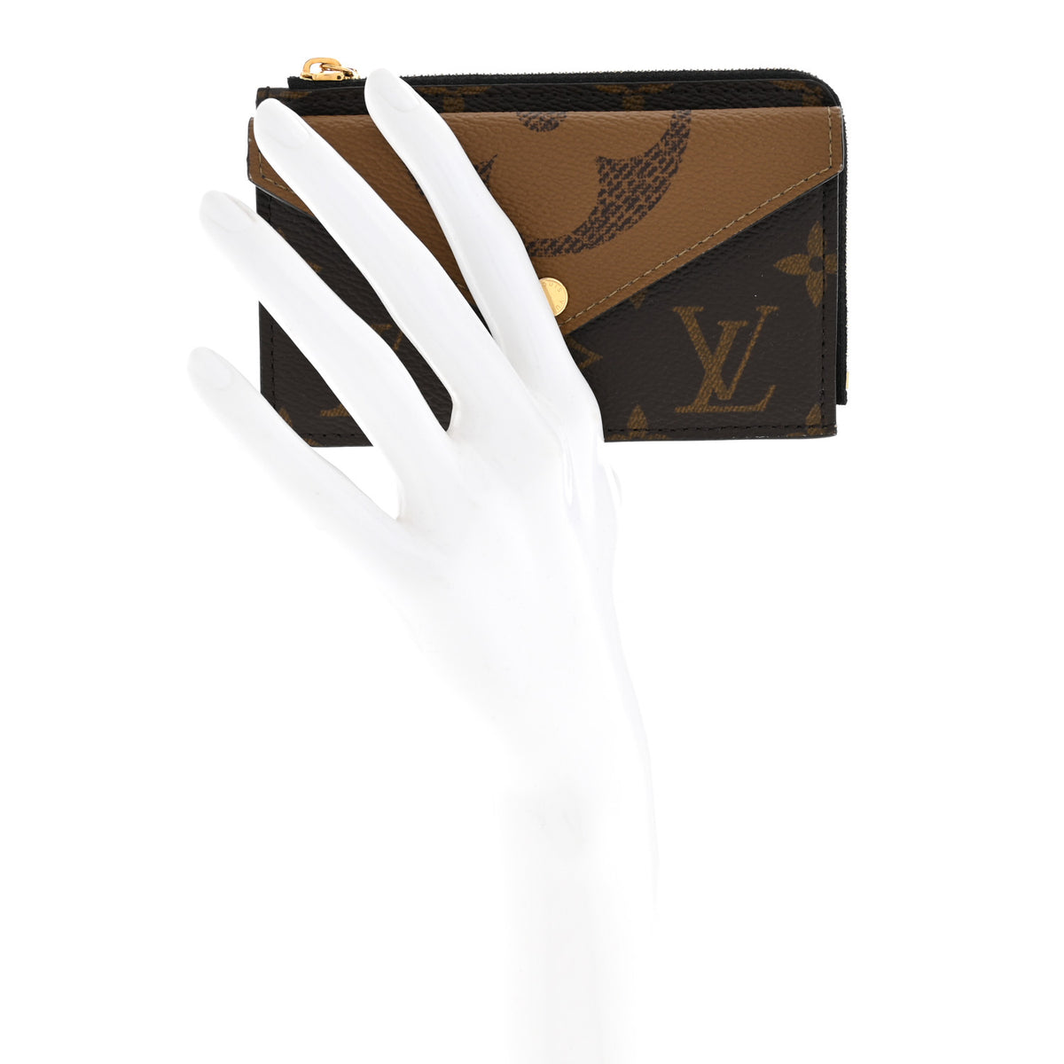 Louis Vuitton Reverse Monogram Recto Verso Card Holder Brown 2 of 7